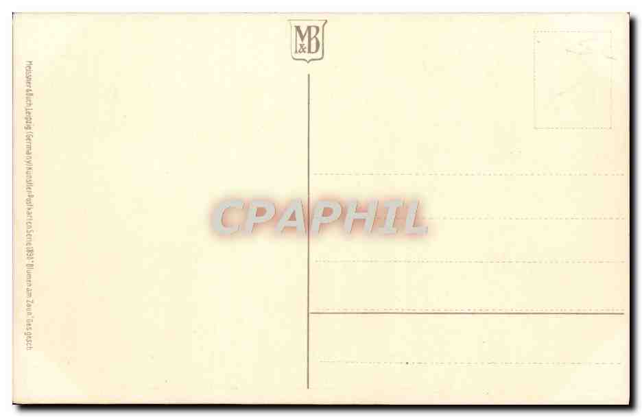 CPA Fantaisie Fleurs  — Verso