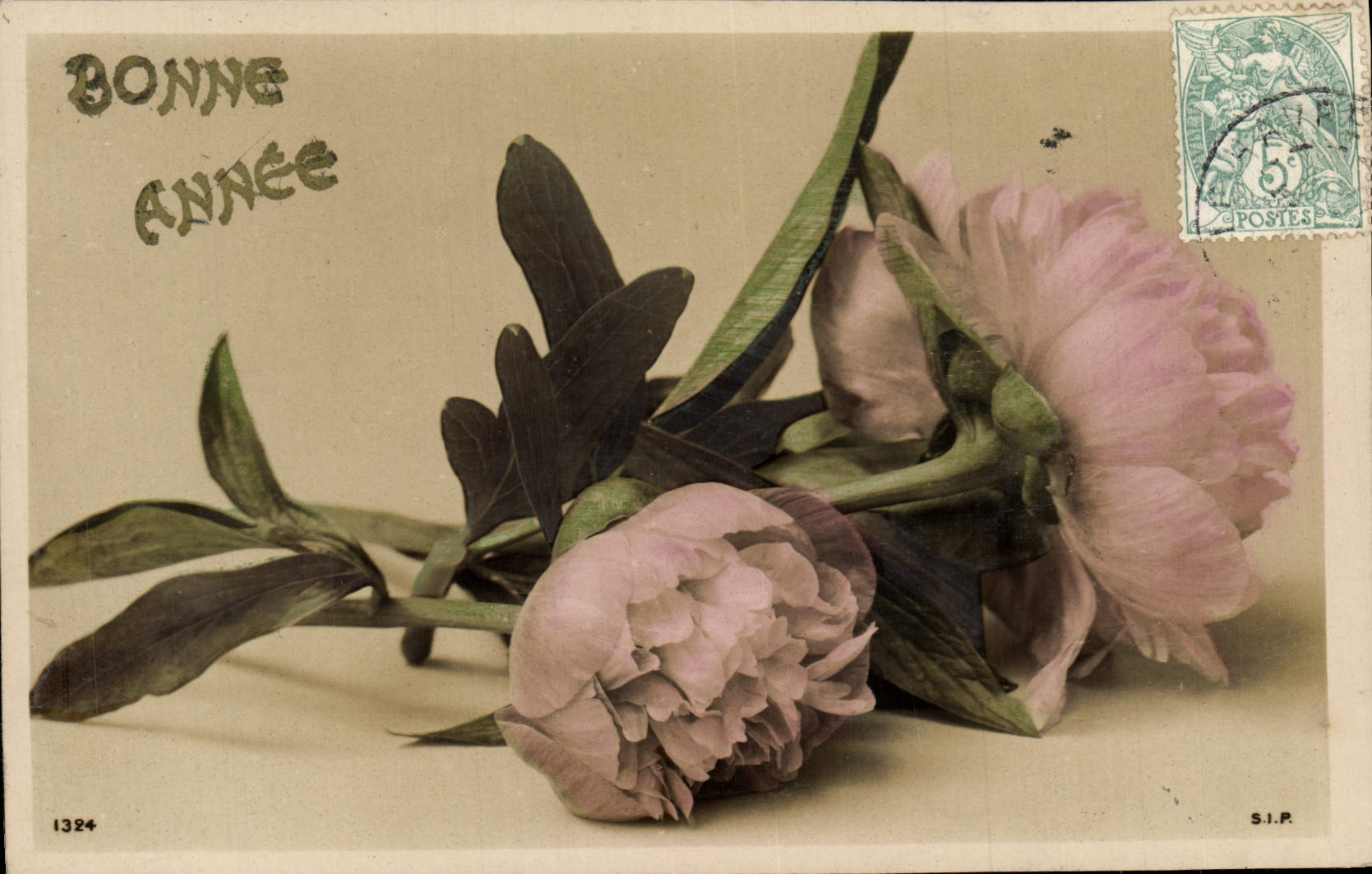 CPA Fantaisie Fleurs 