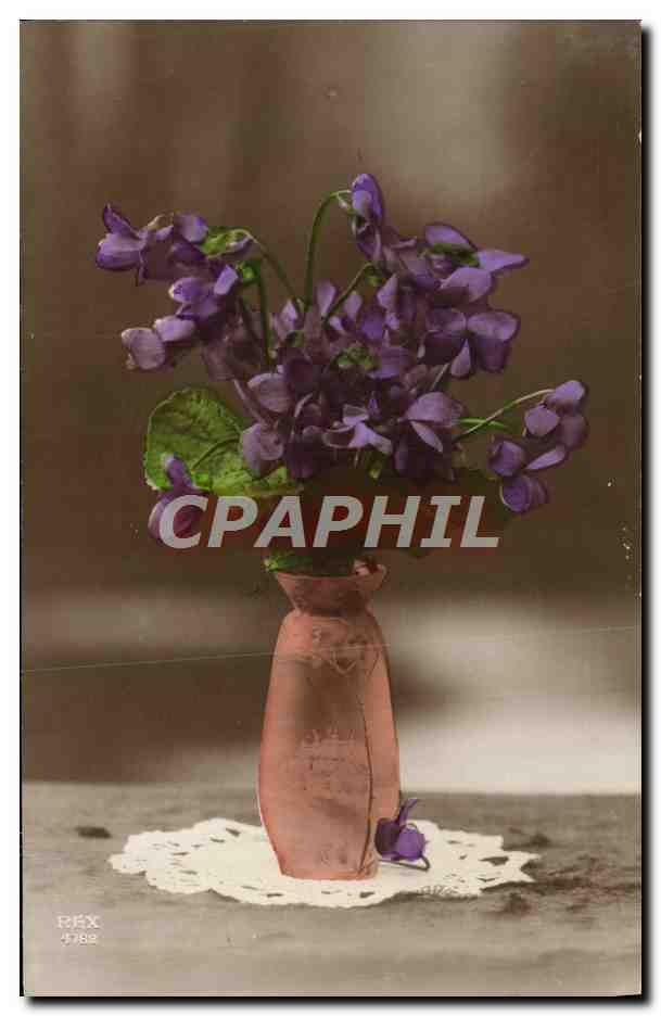 CPA Fantaisie Fleurs 