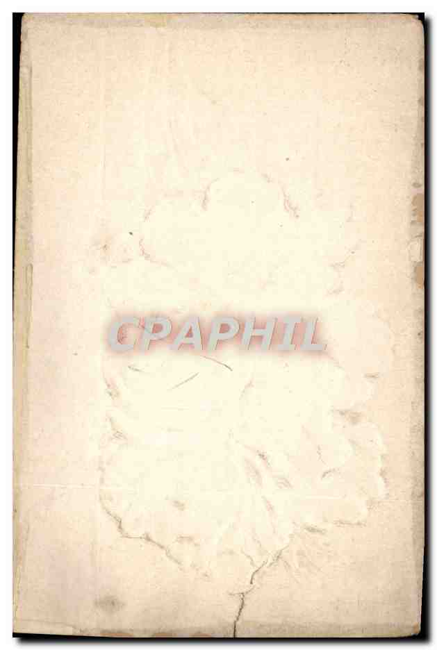 CPA Fantaisie Fleurs  — Verso