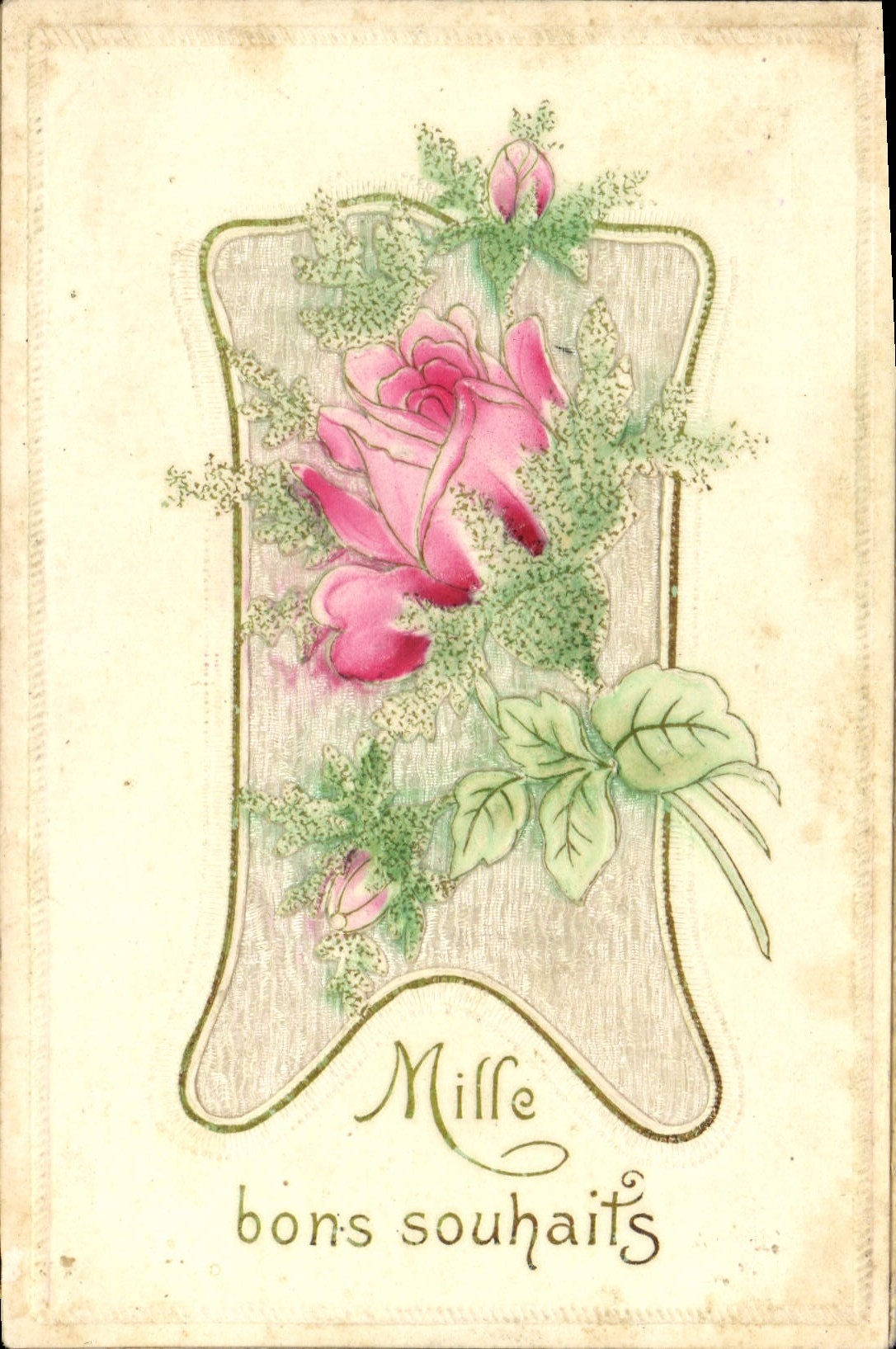 CPA Fantaisie Fleurs 