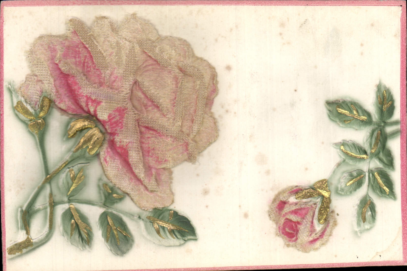 CPA Fantaisie Fleurs 