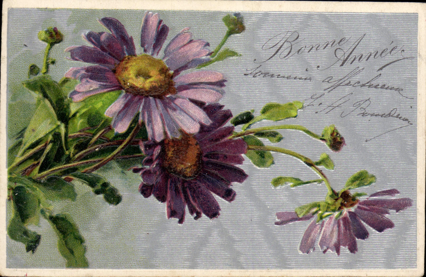 CPA Fantaisie Fleurs 