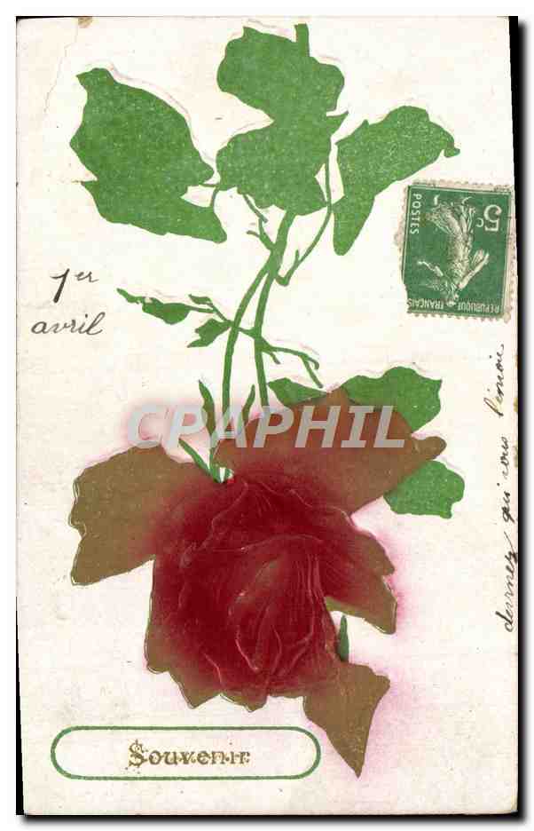 CPA Fantaisie Fleurs 