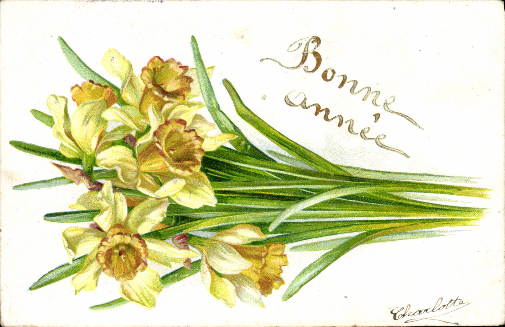 CPA Fantaisie Fleurs 