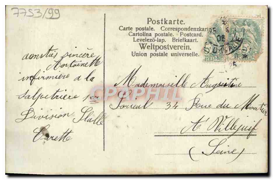 Violette — Je porte bonheur — éditeur non visible — Rückseite