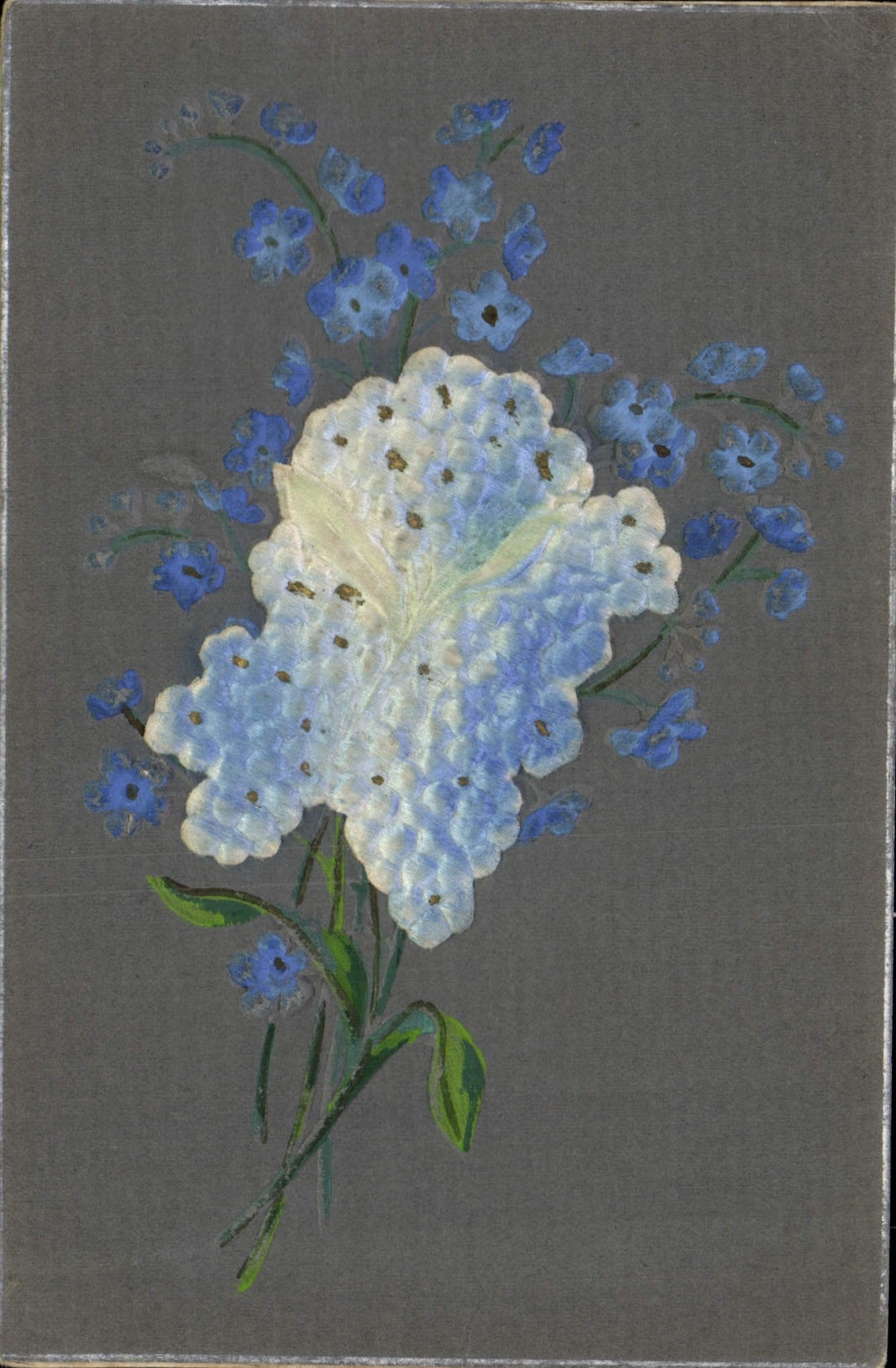 CPA Fantaisie Fleurs 