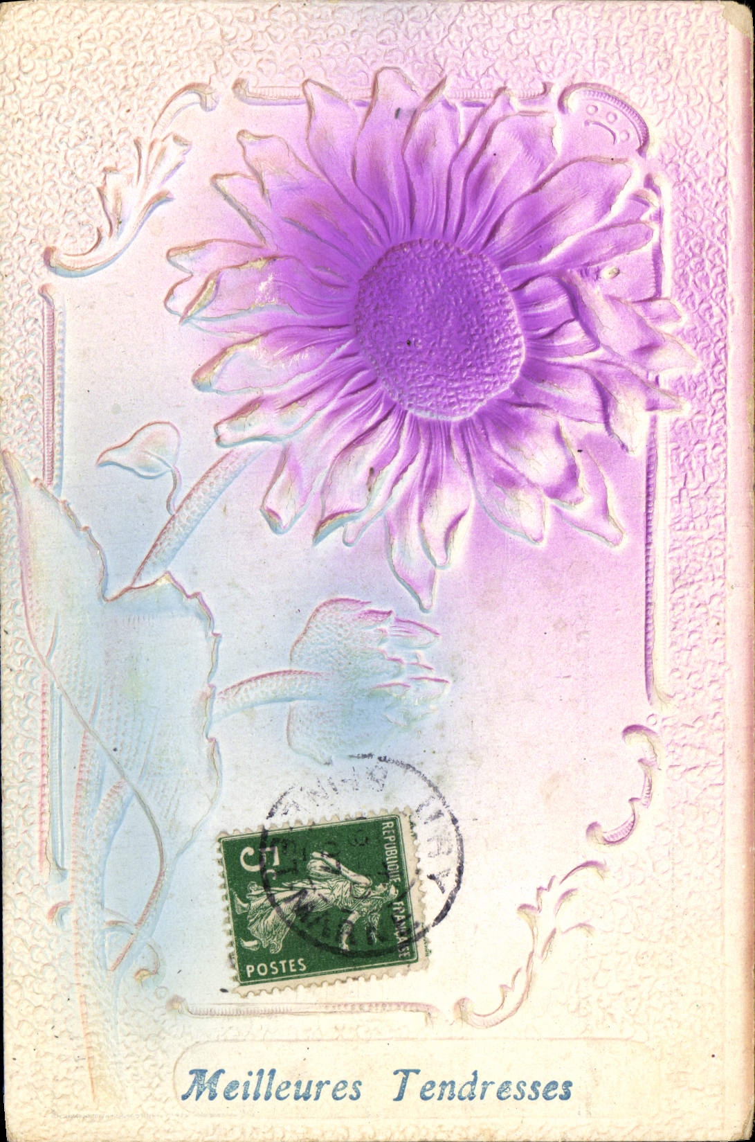 CPA Fantaisie Fleurs 