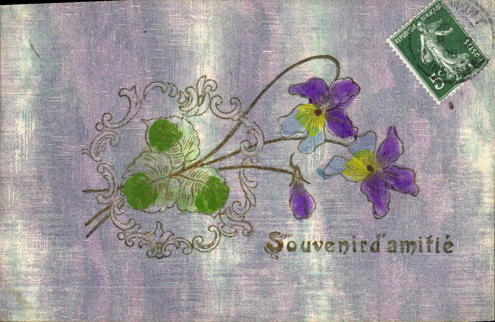 CPA Fantaisie Fleurs 