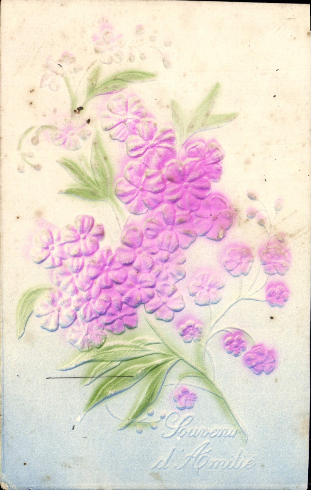 CPA Fantaisie Fleurs 