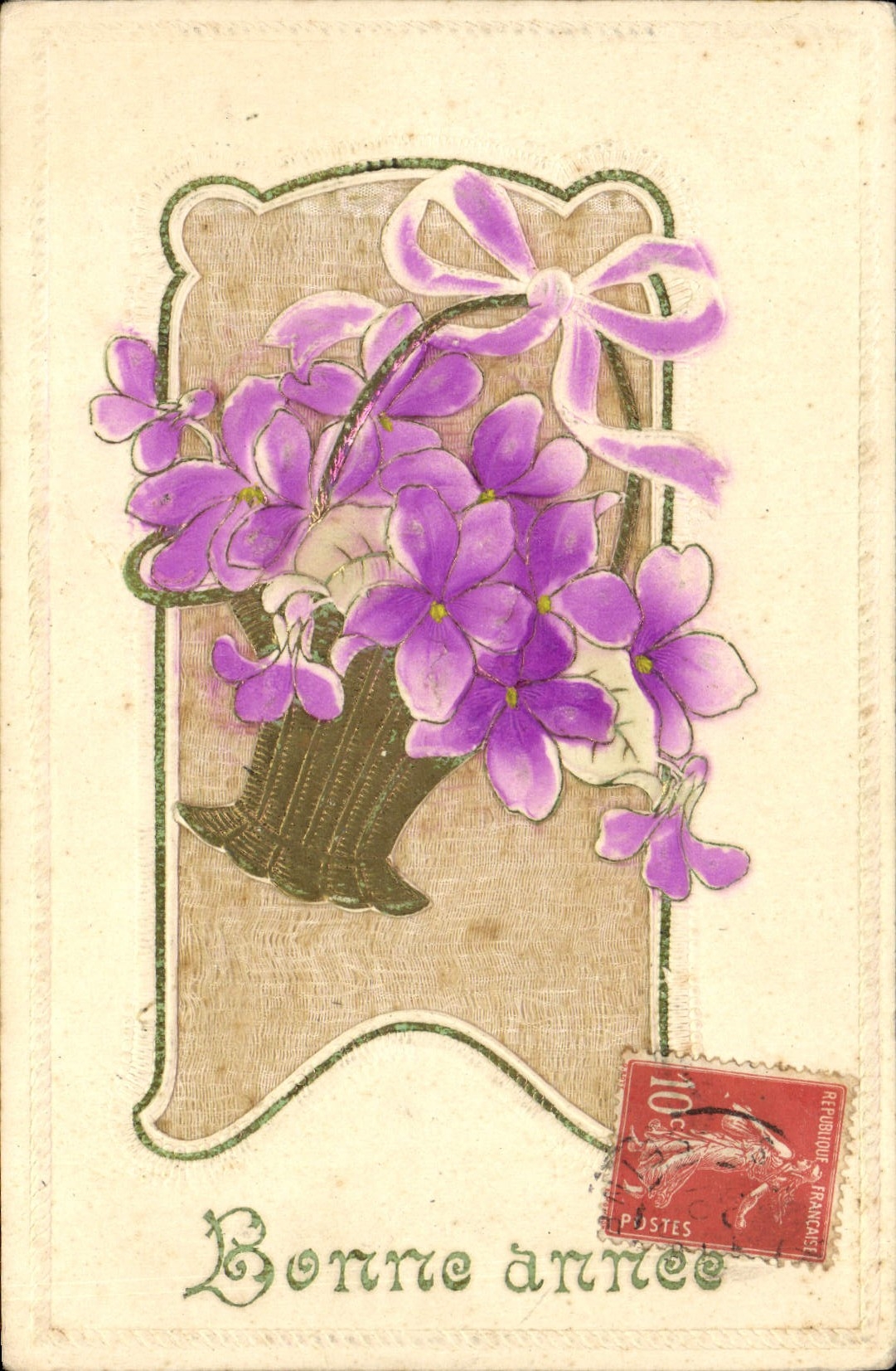 CPA Fantaisie Fleurs 