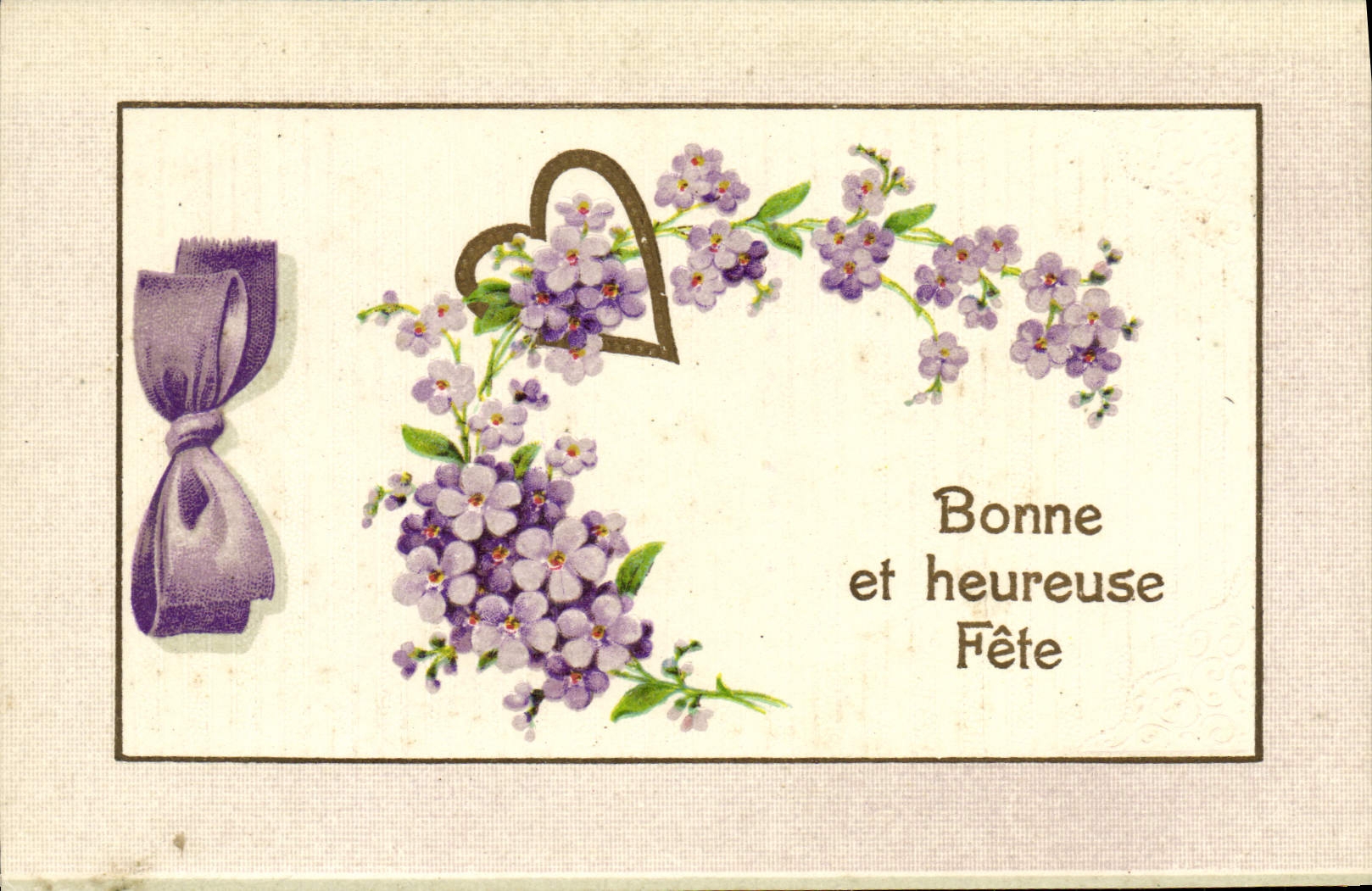 CPA Fantaisie Fleurs 