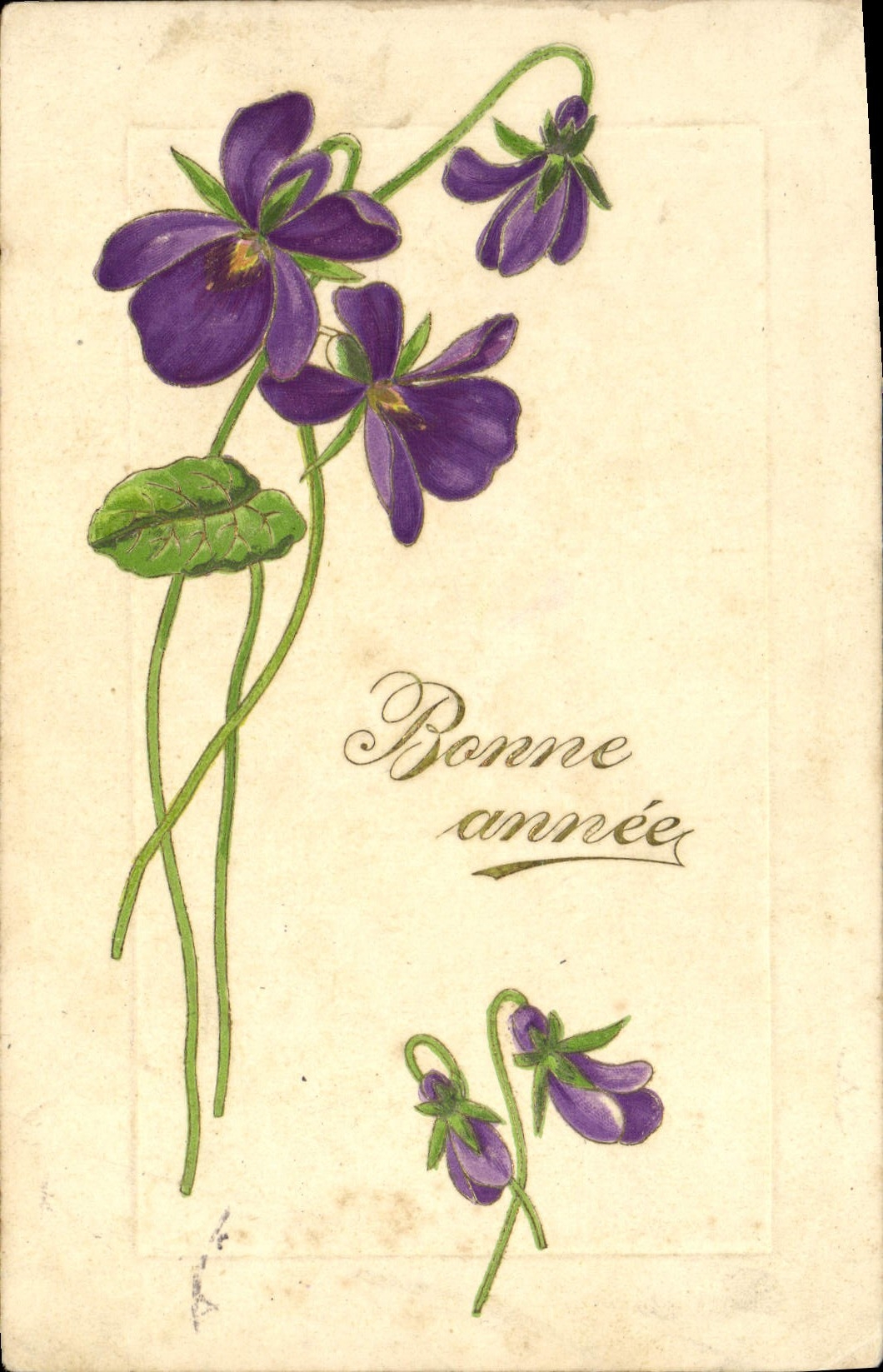 CPA Fantaisie Fleurs 