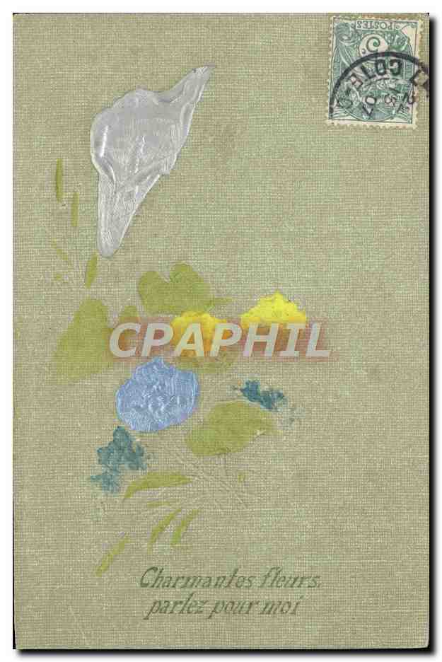 CPA Fantaisie Fleurs 