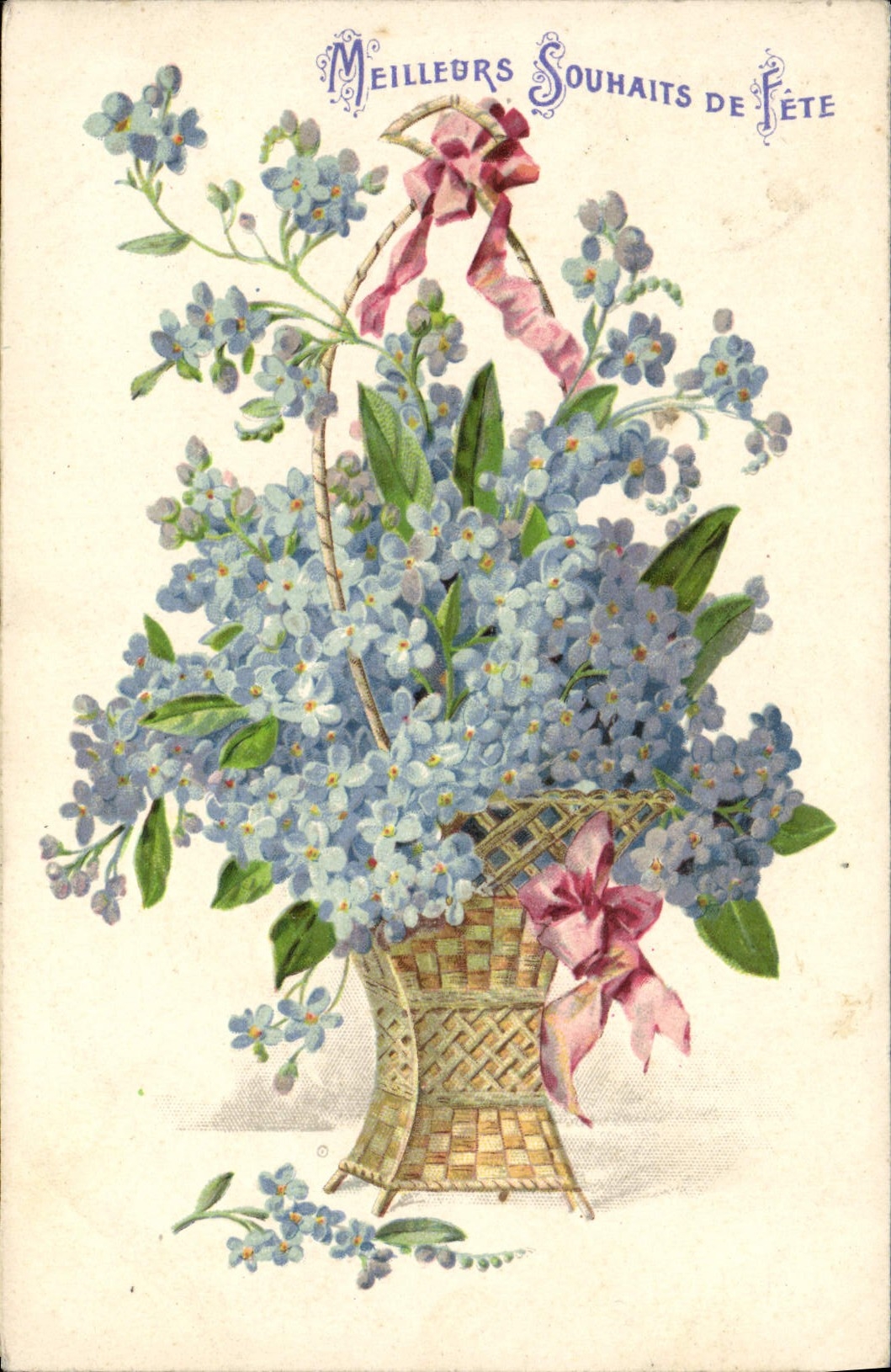 CPA Fantaisie Fleurs 
