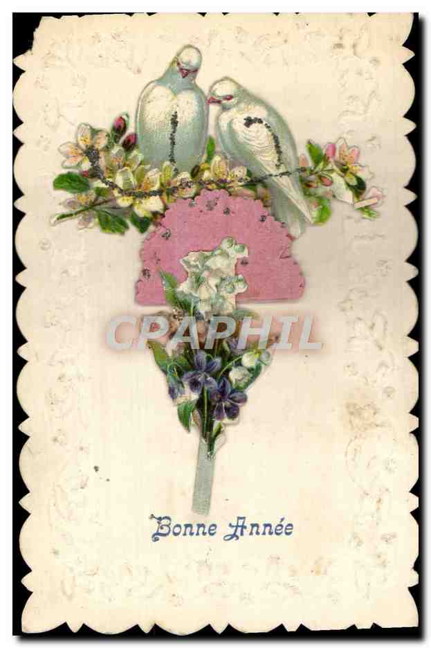 CPA Fantaisie Fleurs Colombes 
