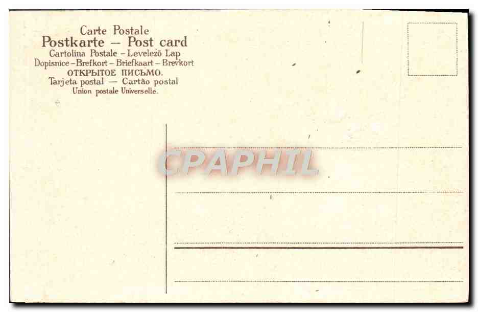 CPA Fantaisie Fleurs Bateau — Rückseite