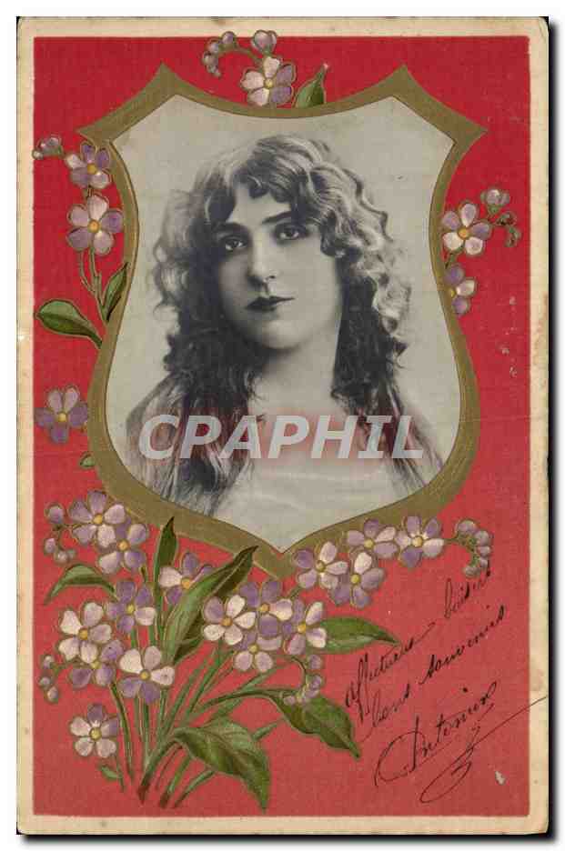 Portrait d'une femme — éditeur inconnu, n° de série non visible