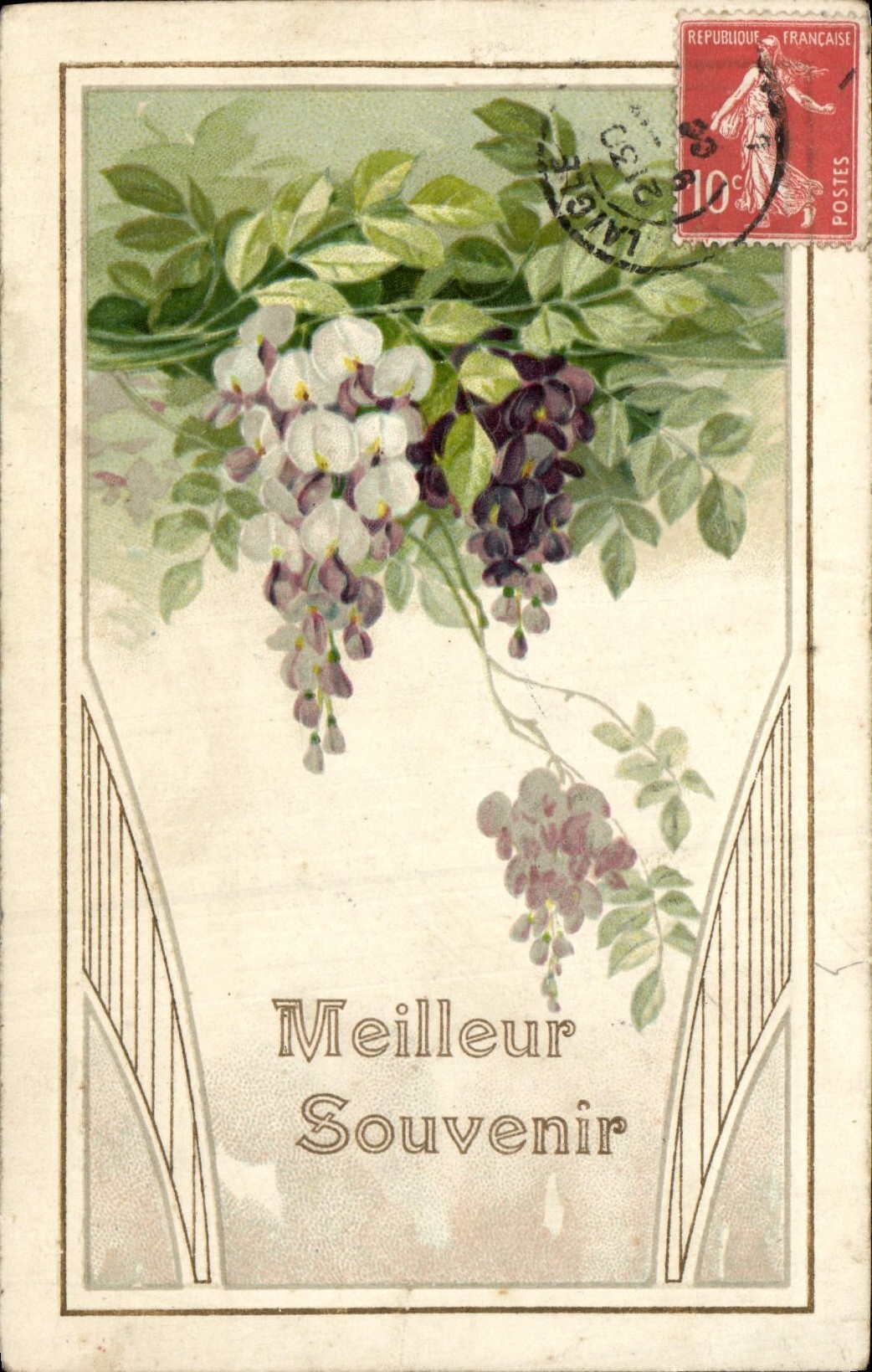 CPA Fantaisie Fleurs 