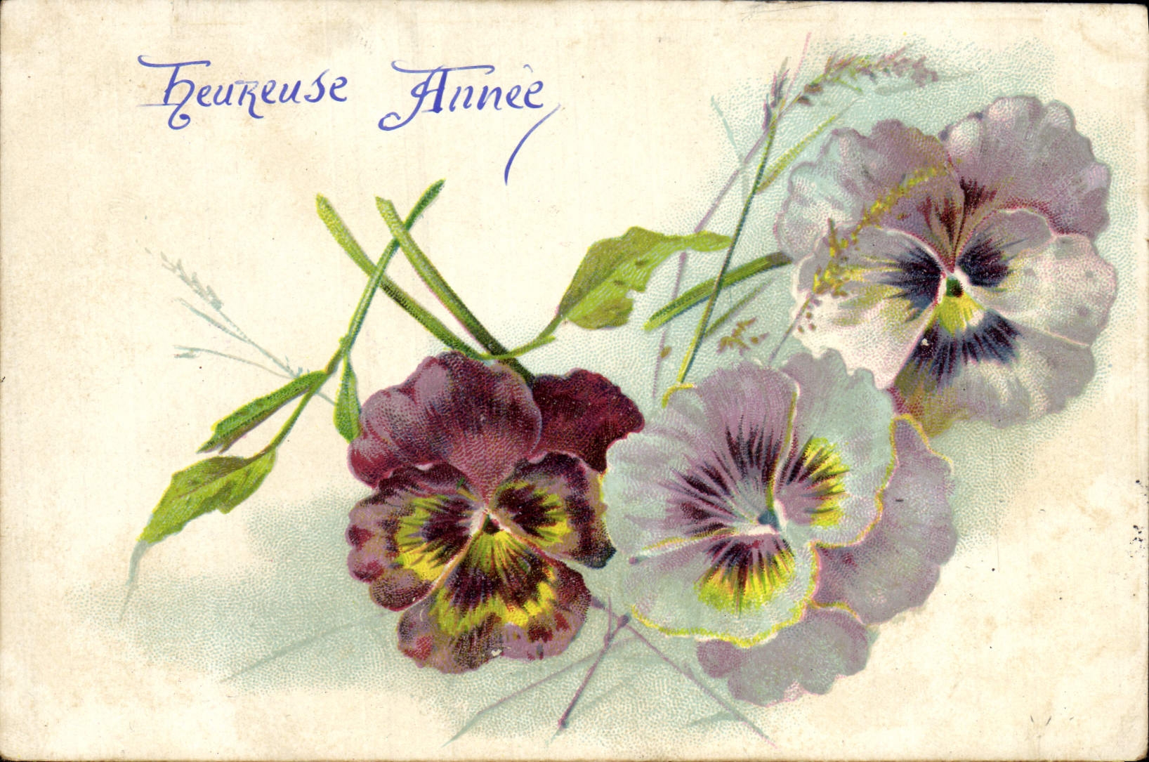 CPA Fantaisie Fleurs 