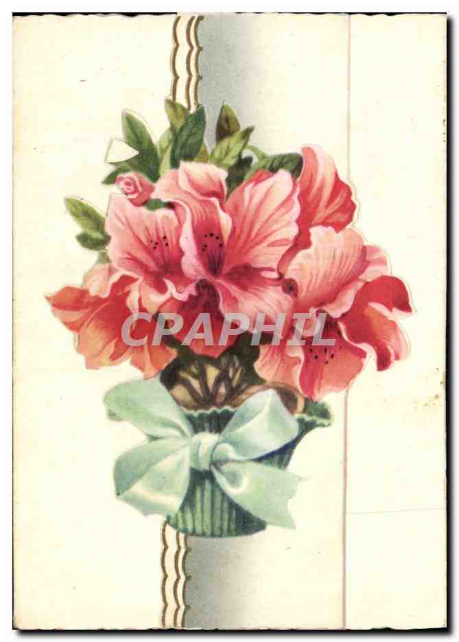 CPA Fantaisie Fleurs 