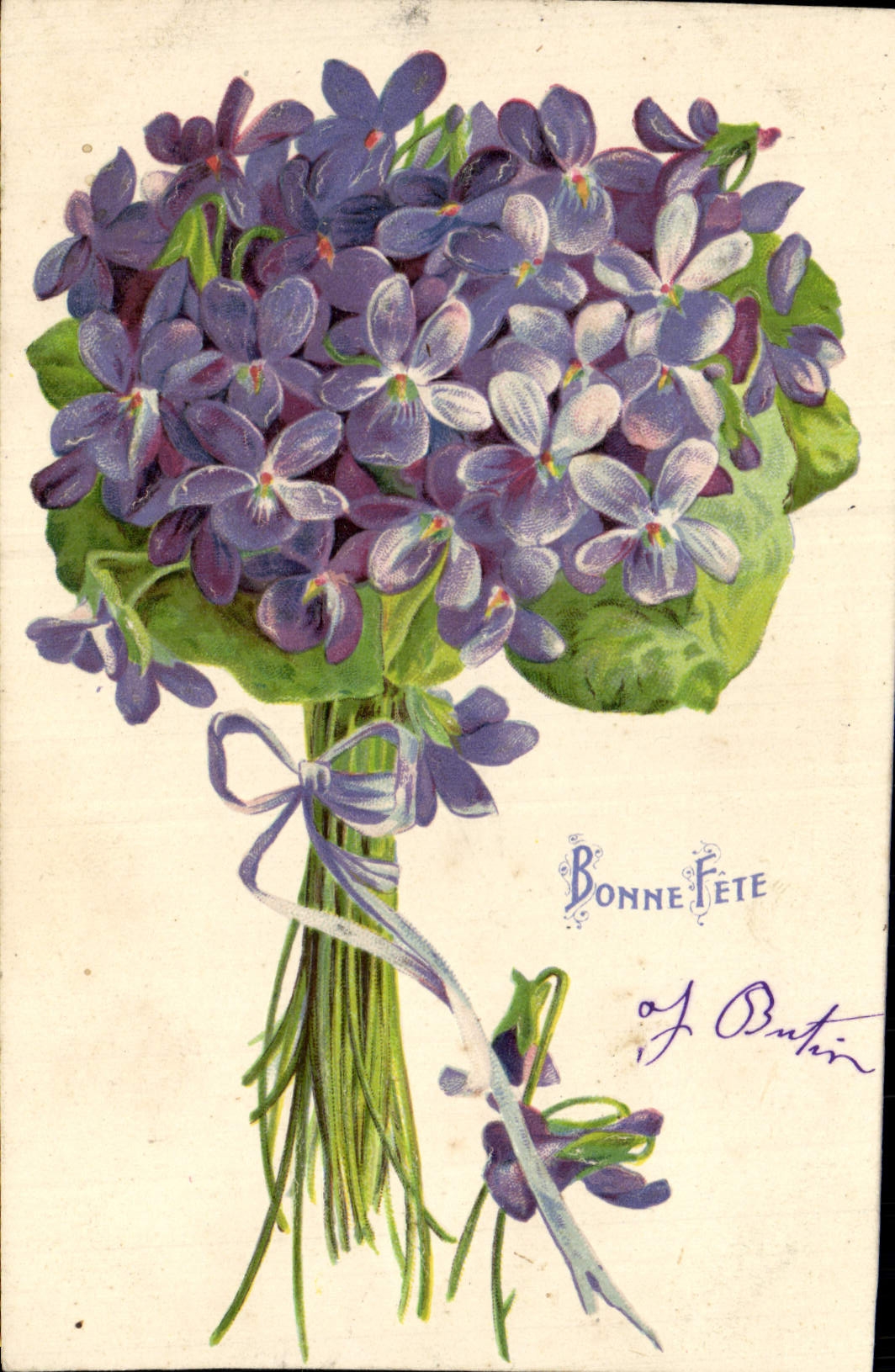 CPA Fantaisie Fleurs 