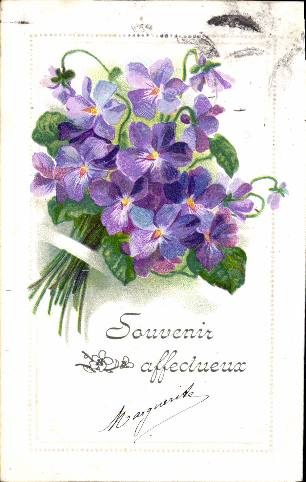CPA Fantaisie Fleurs 