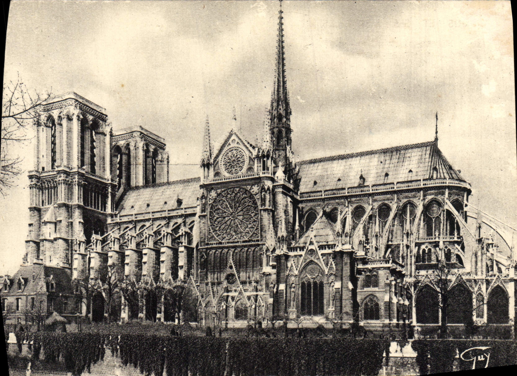 CPM Paris Et Ses Merveilles Notre Dame De Paris 