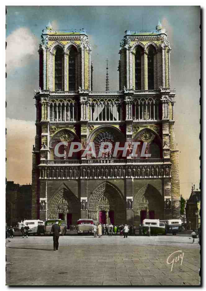 CPM Paris Cathedrale Notre Dame