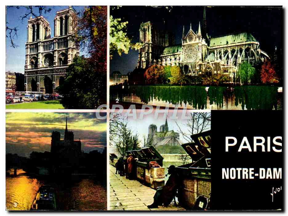 CPM Paris Notre Dame Bouquiniste