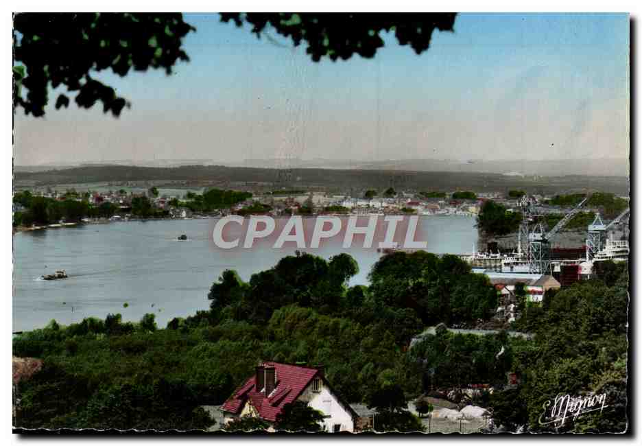 CPM Le Trait Perspective De La Seine Sur La Mailleraye
