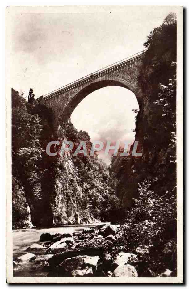 Saint-Sauveur — Le Pont Napoléon — Édition P. Doucet, Lourdes