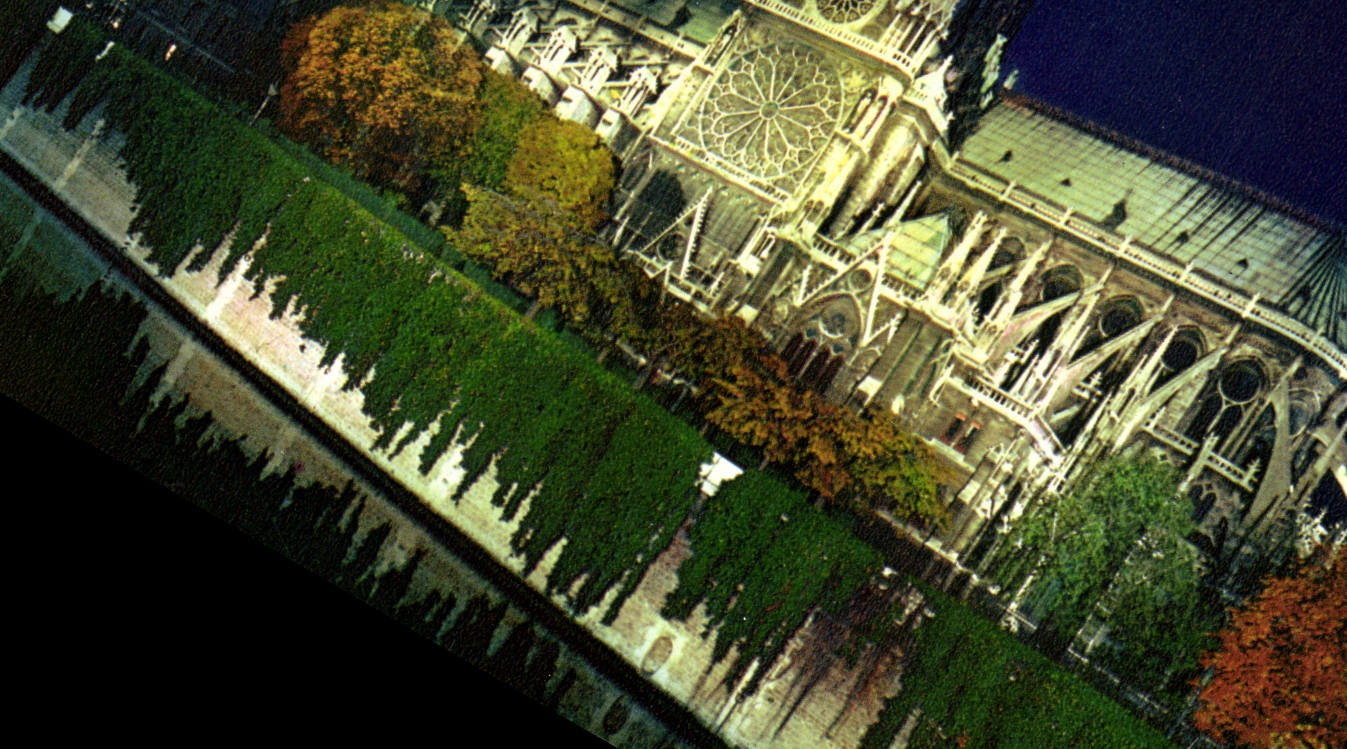 CPM Paris Notre Dame la nuit