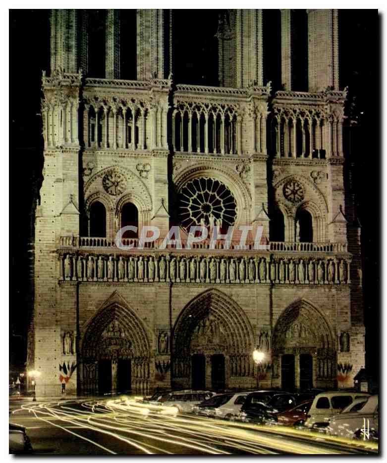 CPM Paris Le Cathedrale Notre Dame