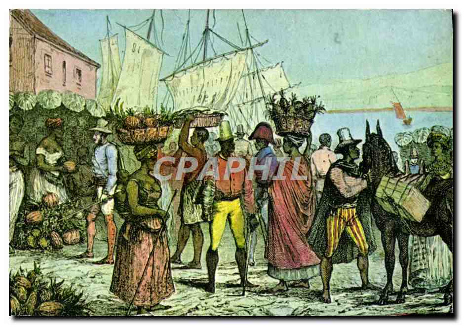 Les Antilles d'autrefois — The Antilles in times gone by — Imprimé en E.E.O.