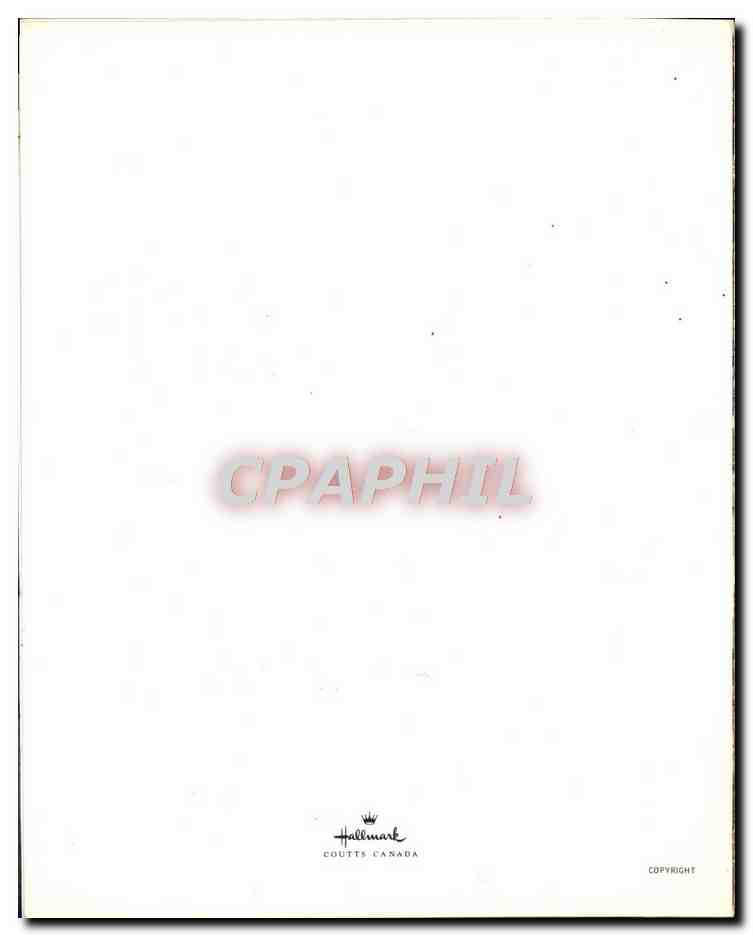 CPM Riviere dans la neige — Rückseite