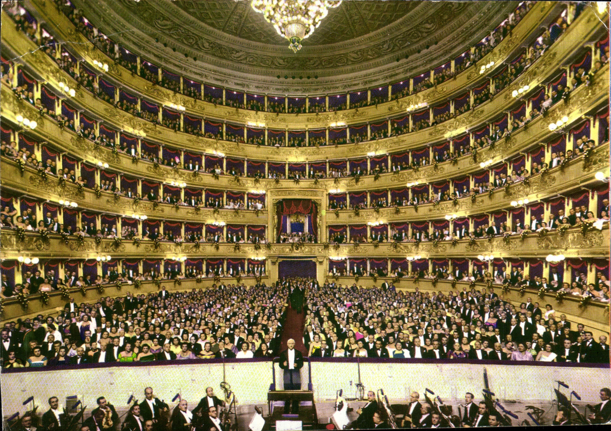 CPM Milano Teotra Alla Scala Interno Orchestre