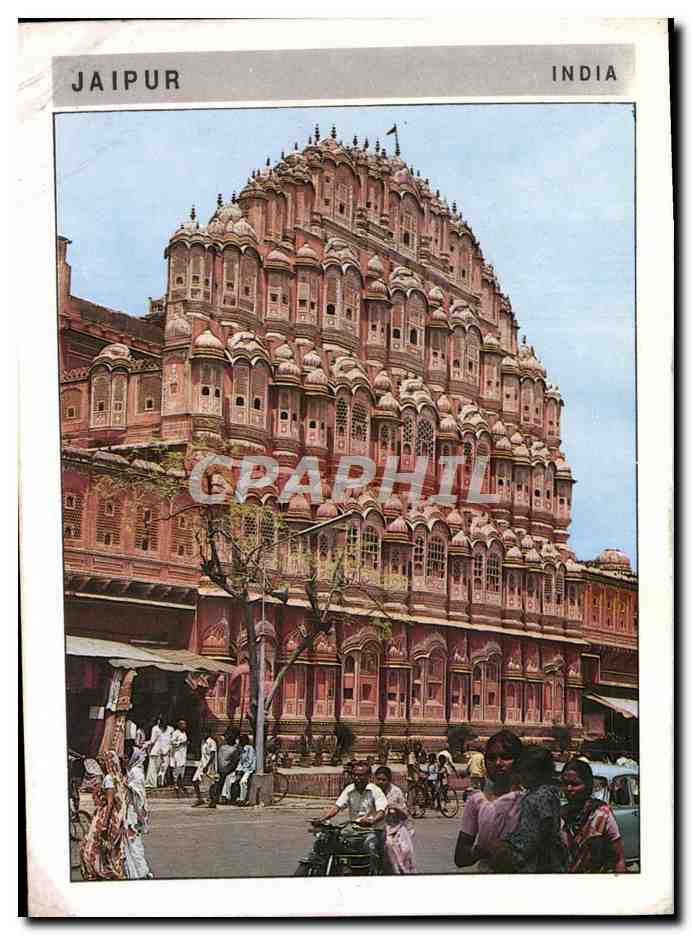Moderne Ansichtskarte Jaipur