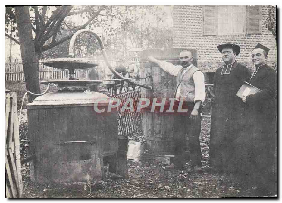REPRO Bouilleur De Cru Yvetot Pays de Caux Pretre Folklore