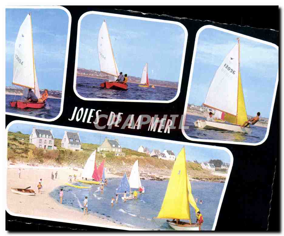 Joies de la mer — Voiliers et plage — Éditions Couleurs Naturelles, n°20574