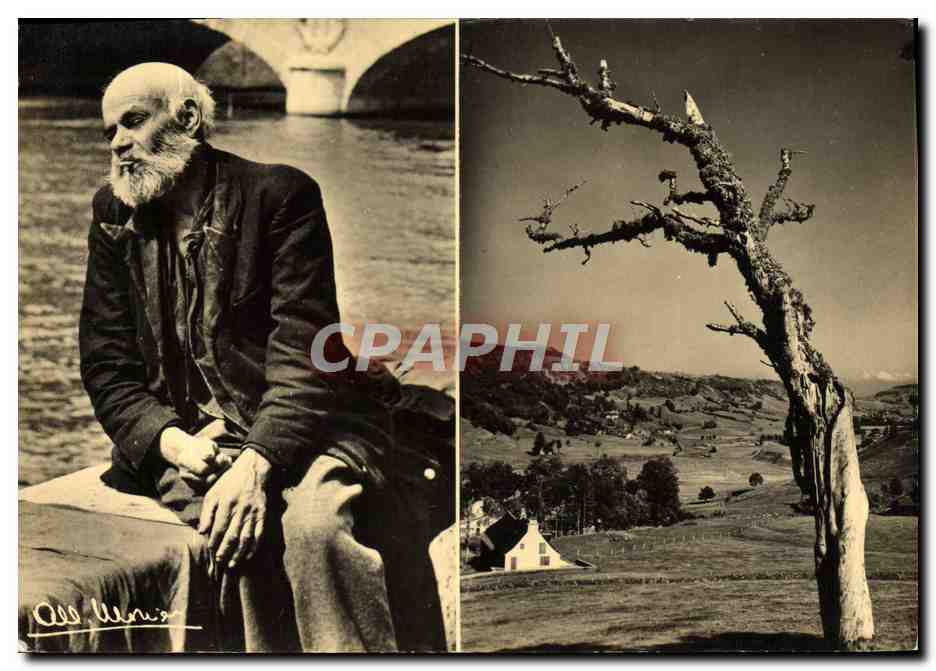 CPM Albert Monier L'Homme Seul