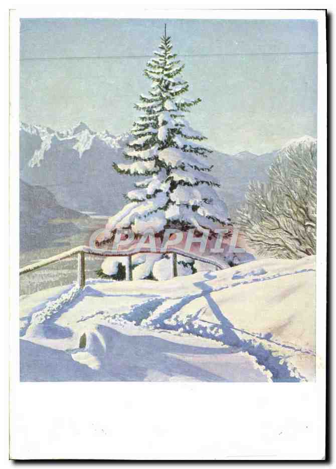CPM Reve d'hiver Stegmann