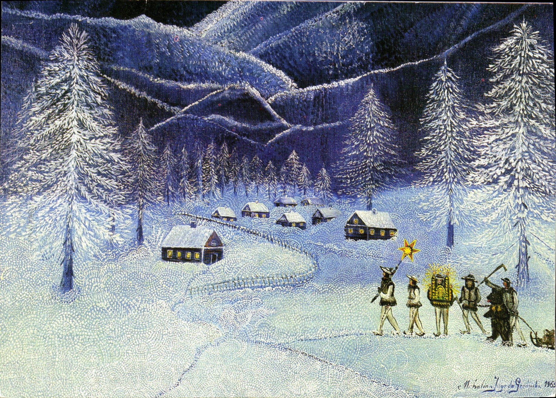 CPM Christmas Michalina Jugo de Grodnicka Poland