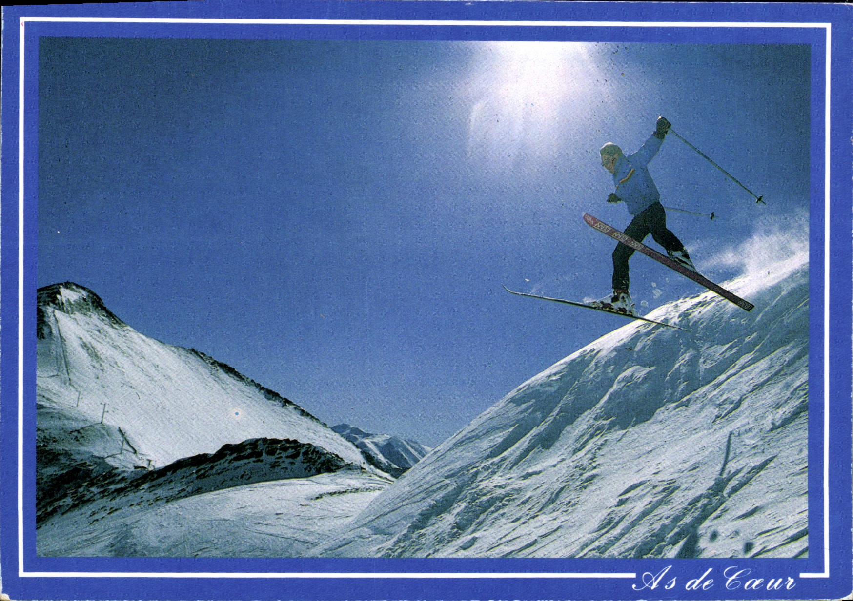 Cross-country skiing — Ace of Hearts — Natural Colors