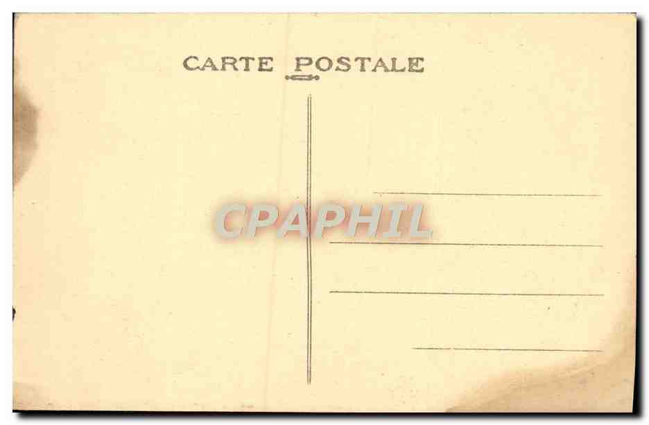 CPA Ferme Normande Attelage Boeufs — Back
