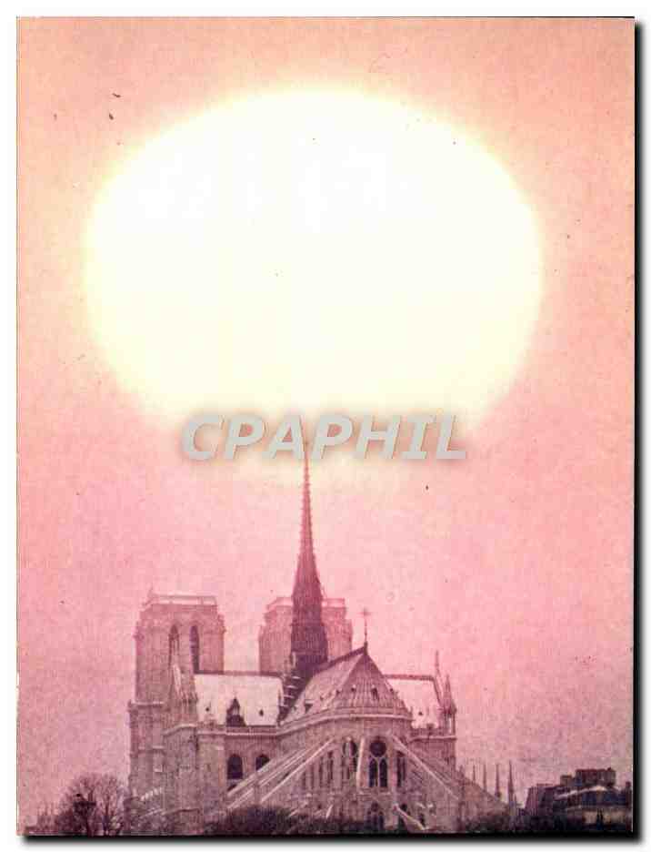 CPM Paris Notre Dame Un crepuscule Insolite sur Notre Dame