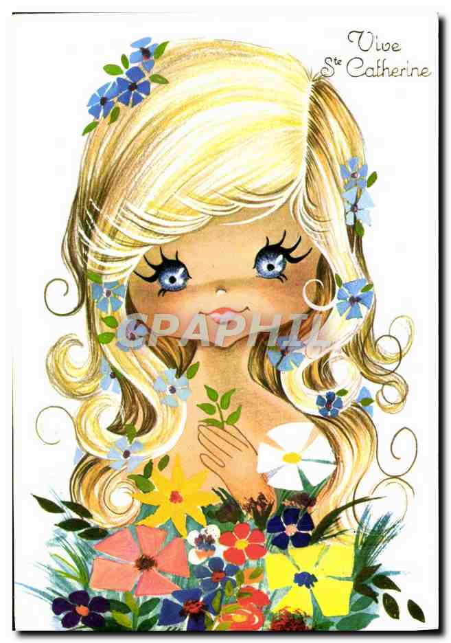 CPM Fantaisie Enfant Ste Catherine