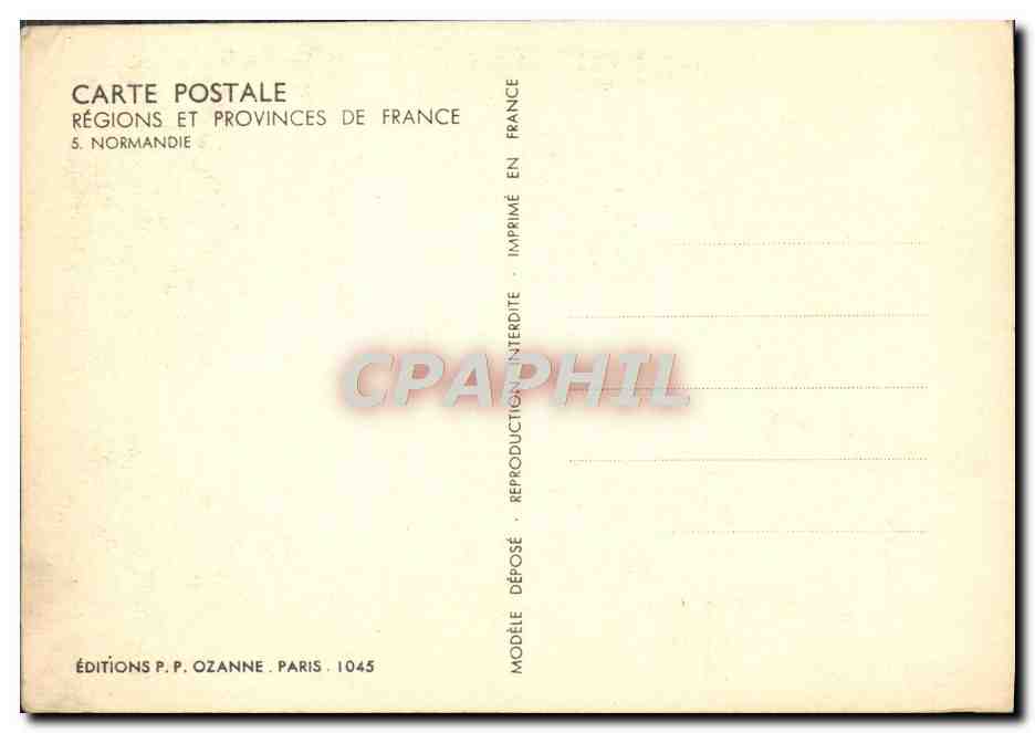 CPM Normandie  — Rückseite