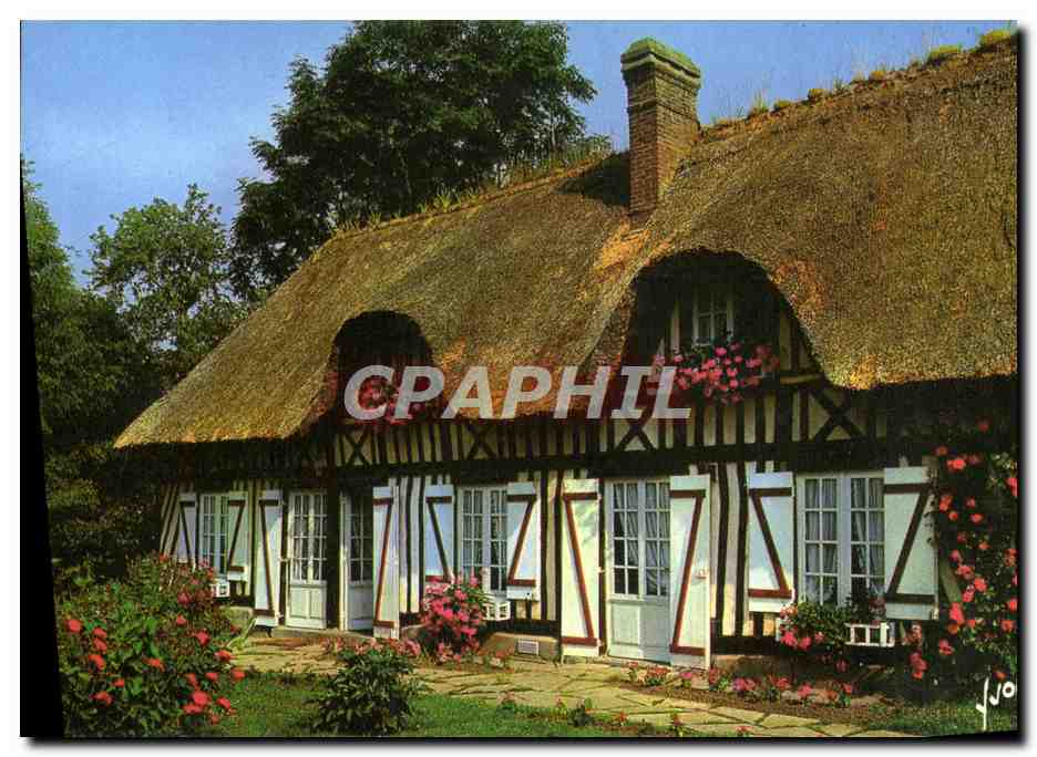 Casa normanda — con rosas — Ediciones de arte S.P.A.D.E.M.