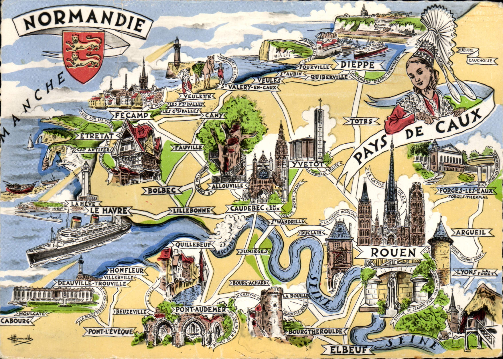CPM Les Provinces Francaises Normandie Pays de Caux
